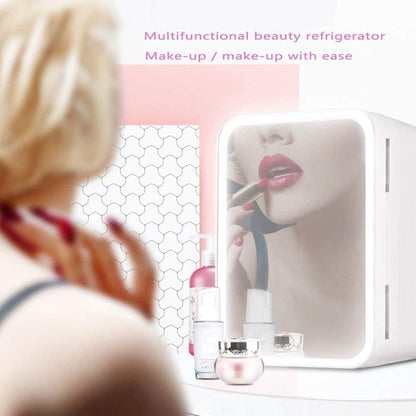 Portable Cosmetic Fridge: Cooler & Warmer