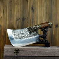 PhantomForge Chef's Knife: Handcrafted Dual-Use Blade