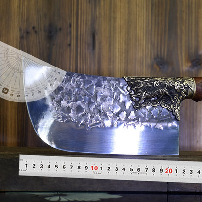 PhantomForge Chef's Knife: Handcrafted Dual-Use Blade