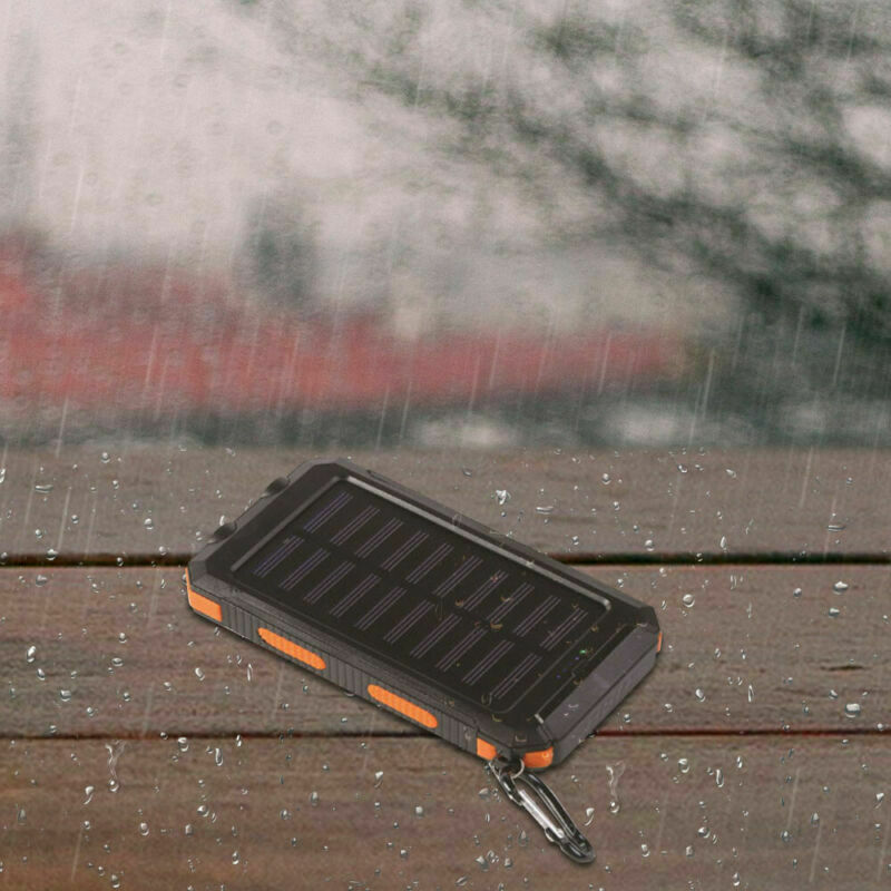 DIY Waterproof Solar Charger Kit - Dual USB & LED Light