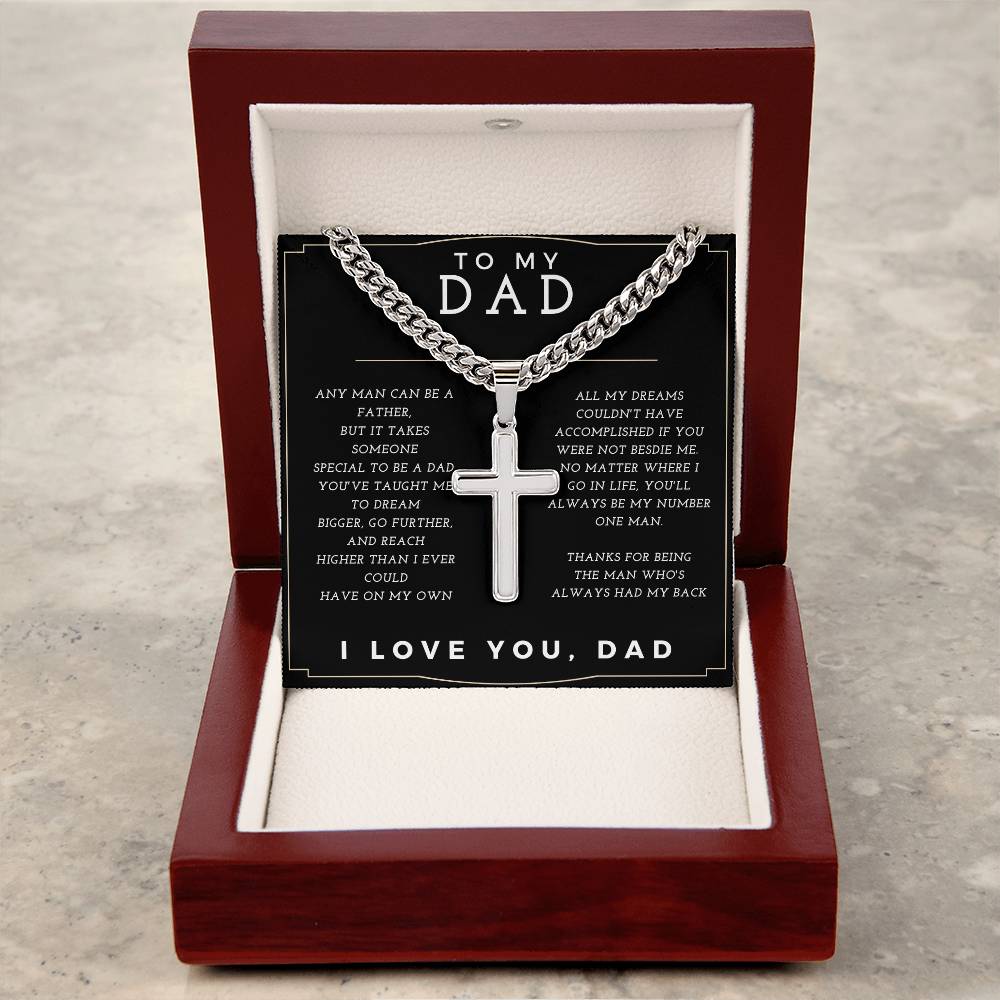 To My Dad Fathers Day Gift from Daughter |  Dad Gifts, Dad Birthday Gift from Son | Dad Gift Ideas, Personalized Christmas Gifts for Dad