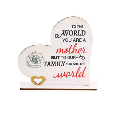 Mother's Day: 'Mom, You Shine' Wooden Ornament