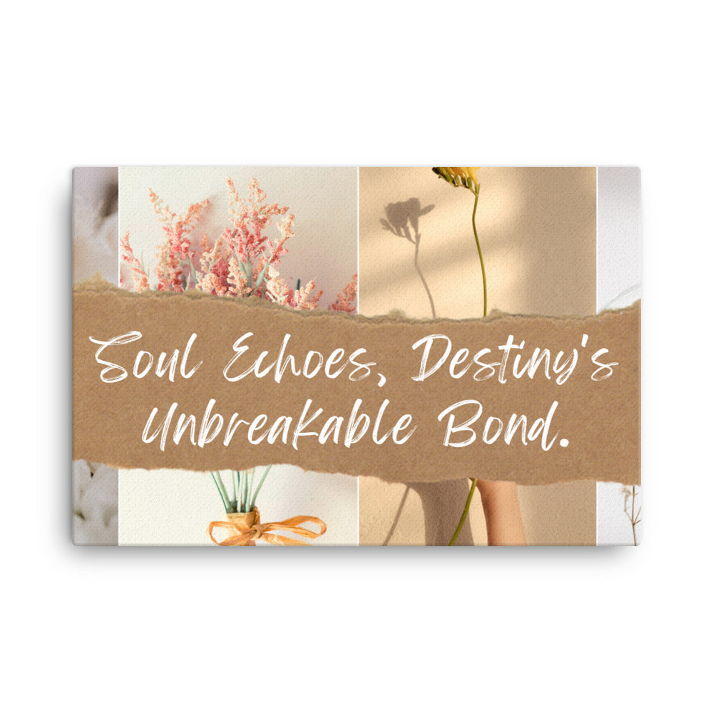 Soul Echoes, Destiny's Unbreakable Bond. Canvas