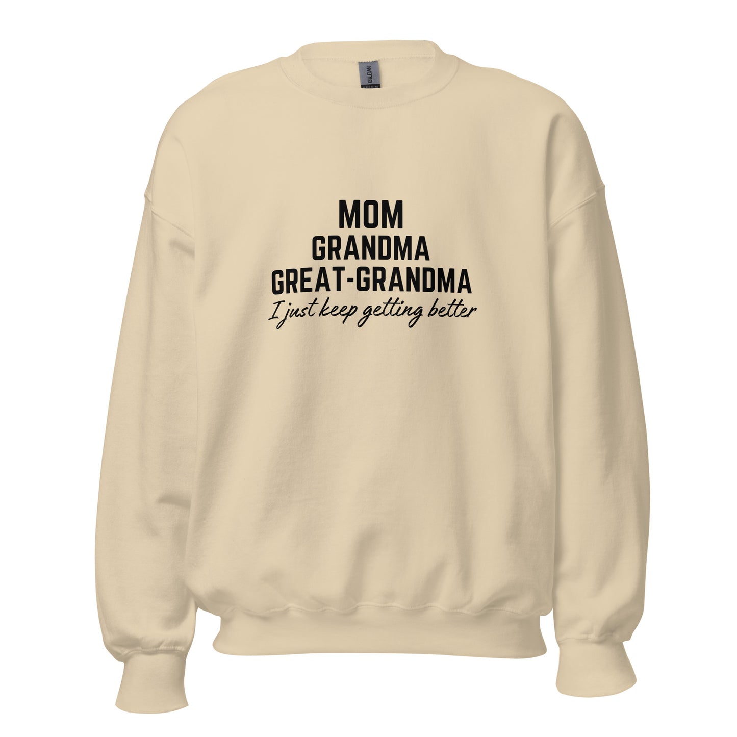 Mom Grandma Great-Grandma Sweatshirt | More Gifted | Mom, Mother, Mother's day Sweatshirt