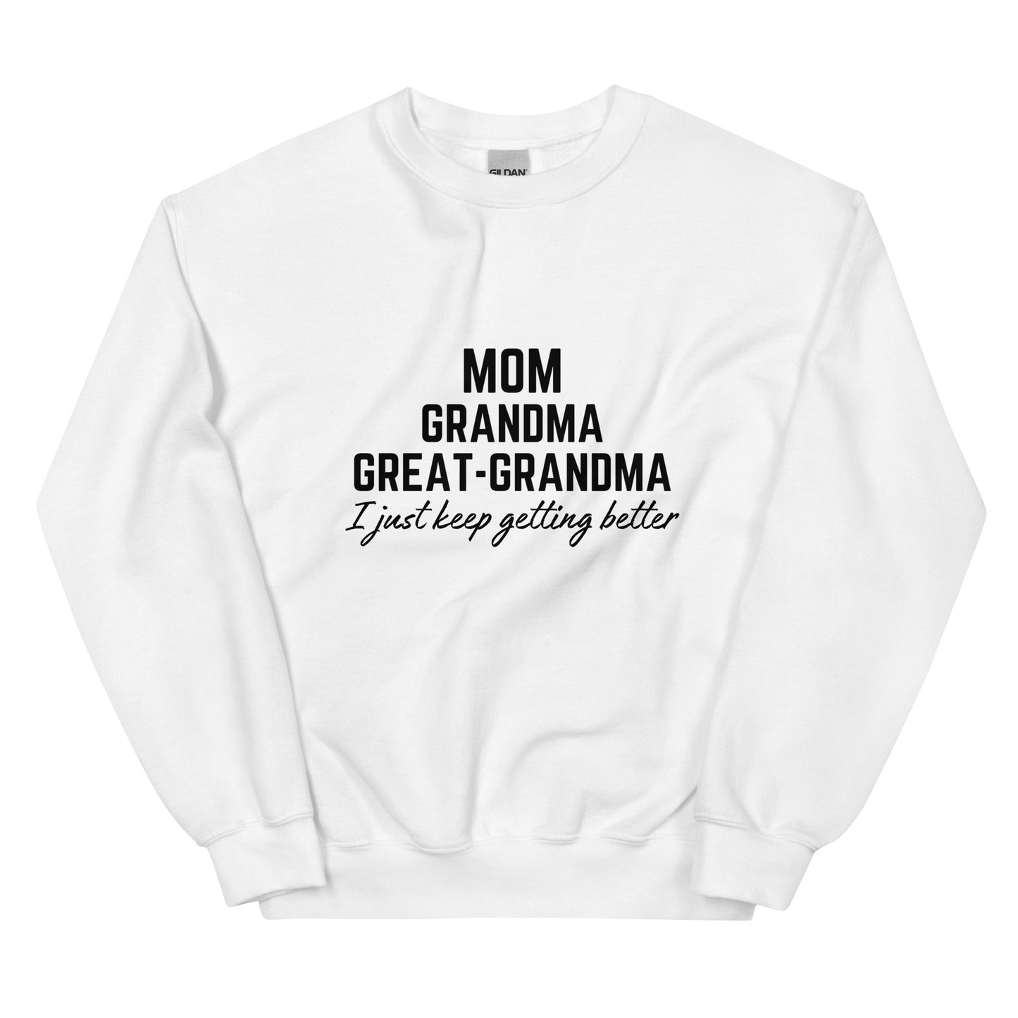 Mom Grandma Great-Grandma Sweatshirt | More Gifted | Mom, Mother, Mother's day Sweatshirt