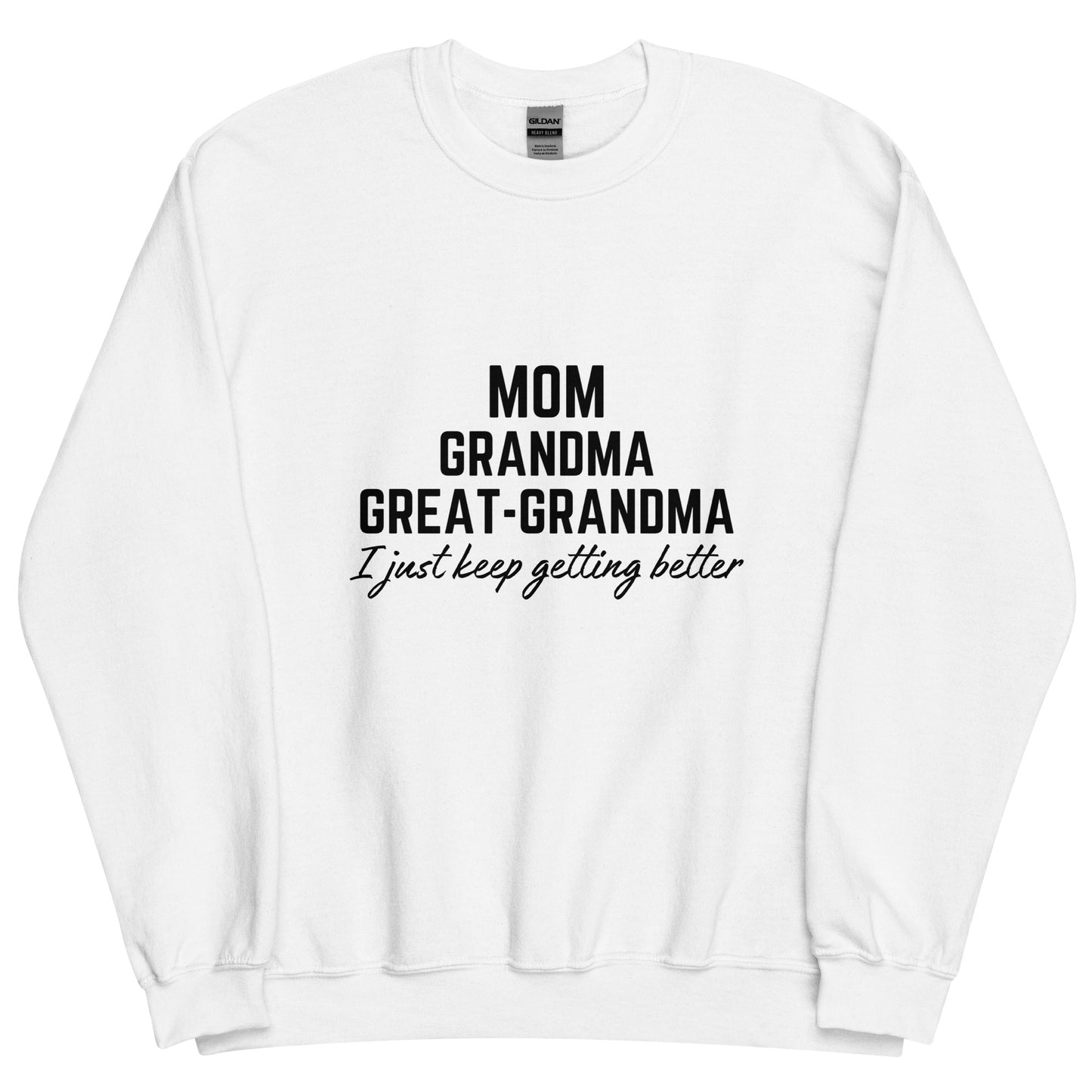 Mom Grandma Great-Grandma Sweatshirt | More Gifted | Mom, Mother, Mother's day Sweatshirt